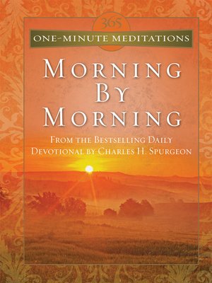 cover image of 365 One-Minute Meditations From Morning By Morning